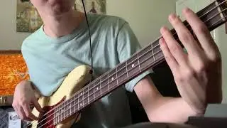 oh baby i got a custom shop p bass (halfway up - the brook & the bluff cover)