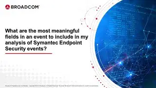 The most meaningful fields in an event to include in your analysis of events in SES?