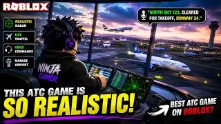 Realistic Air Traffic Controller Game in Roblox *100% Real*