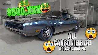 THE HALF MILLION DOLLAR FULL CARBON FIBER HELLCRATE DODGE CHARGER AT EARTH MOTORCARS 🔥🔥