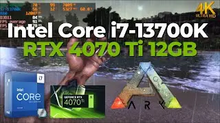 Intel Core i7-13700K \ NVIDIA RTX 4070 Ti - ARK: Survival Evolved @4K epic settings