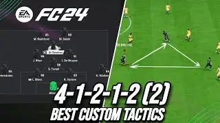 SUPER META TACTICS! Best 41212(2) Custom Tactics EA FC 24