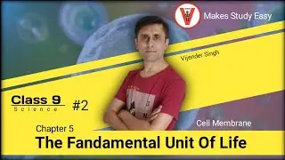 cell membrane class 9 | v shiksha fundamentals unit of life -2