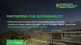 Partnering for Sustainability Live Event: Sustainability Impact Awards Winners