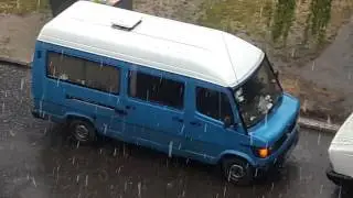 АНОМАЛЬНАЯ ПОГОДА. ГРАД ЛЕТОМ