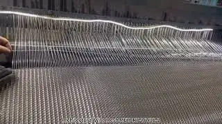 Elevator Cabin Architectural Wire Mesh Production Details - from a Decorative Mesh Manufacturer