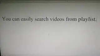 How to search all videos of a channel.