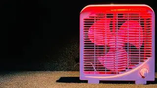 Deep Sleep Now! 😴 Heavy Box Fan White Noise (10 Hours) Dark Screen for Better Rest & Tinnitus Relief
