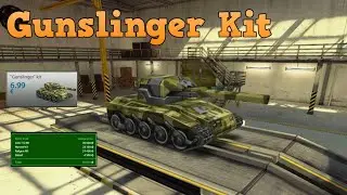 Tanki Online - Gunslinger Kit Gameplay #2