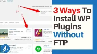 😲 3 Ways To Install WordPress Plugins Without FTP For Beginners