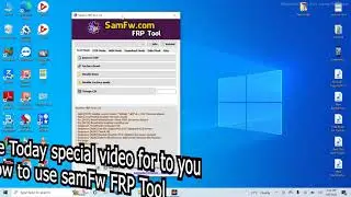 How To Download SamFw FRP Tool For samsung mobile Unlock And Flash