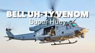 The Bell UH-1Y Venom Utility helicopter