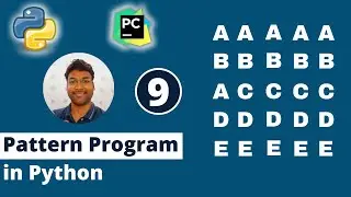 Pattern-8 : Pattern Programs in Python #9