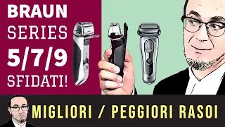 Braun Serie 9 VS Serie 7 VS Serie 5 VS Philips OneBlade VS Panasonic Lambda ITA