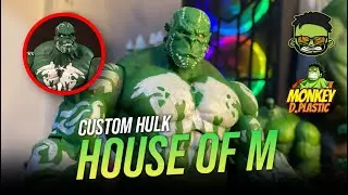 HULK HOUSE OF M CUSTOM // MARVEL SELECT -  FT. 