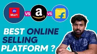 Best Online Selling Platform? Jiomart VS Amazon VS Flipkart | Hindi | Ecommercelogy