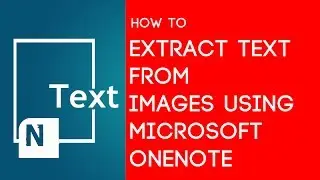 How to extract a text from images using OneNote 2010