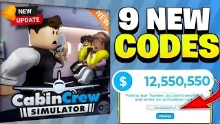 SPECIAL UPDATE!🎁⚡CABIN CREW SIMULATOR CODES AUGUST 2025 | ROBLOX CABIN CREW SIMULATOR CODES 2025