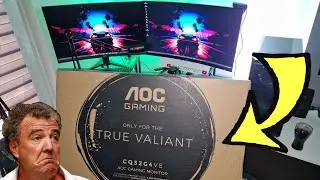 Nowy monitor AOC Gaming 32cale 180Hz 2k HDR 0.5ms CQ32G4VE