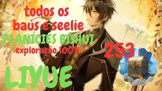 Todos os Baús e Seelie Liyue exploração 100% PLANÍCIES BISHI ( Genshin Impact)