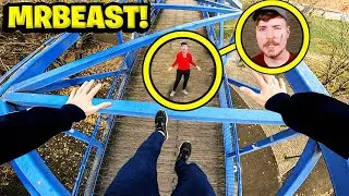 Ele tentou escapar do furioso Mr.Beast