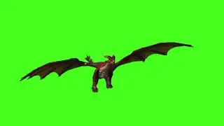 dragon green screen effect 