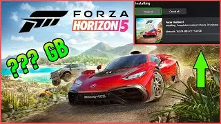 Forza Horizon 5 Download OUT NOW on Xbox & PC (Full Install + File Size)