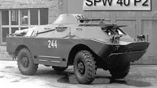 Schützenpanzenwagen SPW 40,  SPW 40 P, SPW 40 P2. NVA DDR