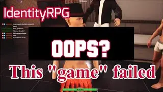 Identity: Town Square clothing/nudity bug.