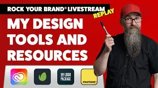 Graphic Design Tools and Resources  - The Rock Your Brand Weekly Live Stream Replay 🤘