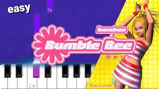 Sweet Little Bumble Bee by Bambee  / EASY PIANO TUTORIAL