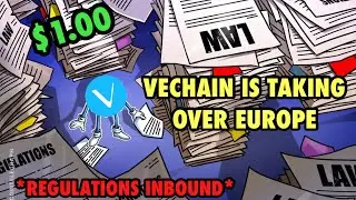 VECHAIN/VET IS TAKING OVER EUROPE, MASS ADOPTION AROUND THE CORNER !