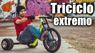 PROBANDO TRICICLO DE DERRAPE / DRIFT!!!!