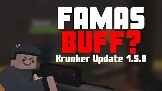 [UPDATE] Famas Buff? Taunting, And New UI Changes | Krunker Update 1.5.8