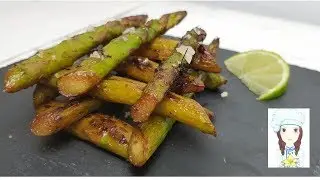 Espárragos salteados | Receta muy fácil y sabrosa | Como hacer espárragos salteados