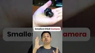 World's Smallest Camera 🔥