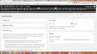 WordPress CSV 2 POST - Activate Dashboard Widgets