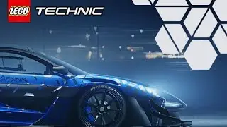 Полная сборка Lego Technic McLaren Senna GTR