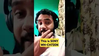 Sony WH-CH720N Wireless Headphone Review! #shorts #tech