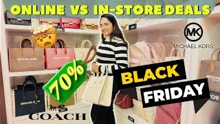 Black Friday Shopping 2025 | Huge Deals on MK, Coach & Kate Spade Bags|Thanksgiving Weekend Sale