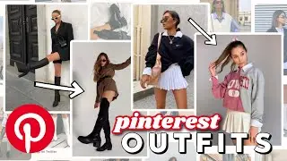Recreating Pinterest Outfits with Basic Pieces! FALL Outfit Ideas