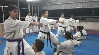 During teaching at dojo. #jka #jka_news #jkakarate #karate #martialarts #everyone
