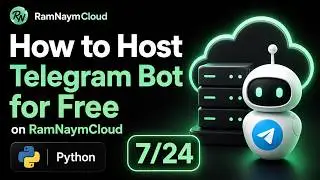 How to host telegram bot (Python) for FREE on ramnaymcloud 7/24?