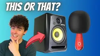 KRK Rokit 7 G4 Studio Monitor vs CALF Karaoke Speaker Microphone Wireless (Comparison Review)