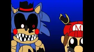 (A lost media game!) Five Nights at Sonic's Nightmare Revived - full gameplay