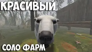 КРАСИВЫЙ СОЛО ФАРМ в RUST/РАСТ