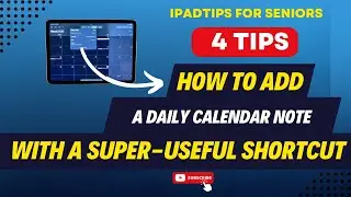 How to Add Daily Note to Calendar Using Super Useful Shortcut!