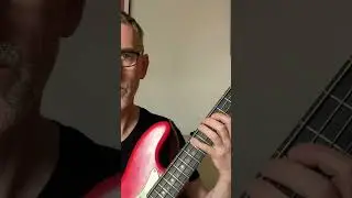 Legato mixolydian mode exercise #basstechnique #bass #bassguitar