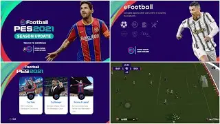 PES 2021 MOBILE ORIGINAL OFFLINE CAREER MODE | PES 21 NEW FACE & LATEST KITS 25