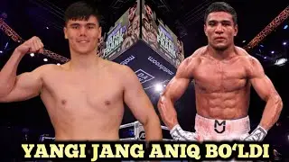 Murodjon Ahmadaliev va Bektemir Meliqoziv jangi va raqibi malum raqib jiddiy.